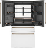 CAFE  Energy Star 22.3 Cu. Ft. Smart Counter-depth 4-door French-door Refrigerator - Matte White (CXE22DP4PW2)