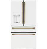 CAFE  Energy Star 22.3 Cu. Ft. Smart Counter-depth 4-door French-door Refrigerator - Matte White (CXE22DP4PW2)