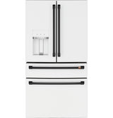 CAFE  Energy Star 22.3 Cu. Ft. Smart Counter-depth 4-door French-door Refrigerator - Matte White (CXE22DP4PW2)