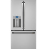 CAFE  Caf? 22.1 Cu. Ft. Smart Counter-depth French-door Refrigerator With Hot Water Dispenser - Stainless Steel (CYE22TP2MS1)