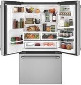 CAFE  Caf? 22.1 Cu. Ft. Smart Counter-depth French-door Refrigerator With Hot Water Dispenser - Stainless Steel (CYE22TP2MS1)
