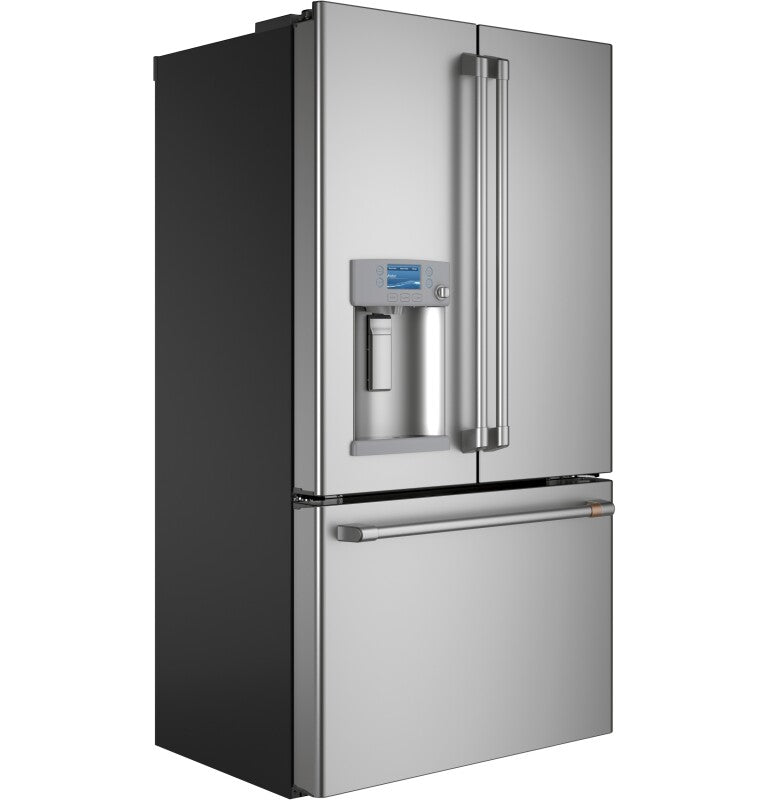 CAFE  Caf? 22.1 Cu. Ft. Smart Counter-depth French-door Refrigerator With Hot Water Dispenser - Stainless Steel (CYE22TP2MS1)