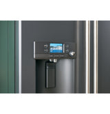 CAFE  Caf? 22.1 Cu. Ft. Smart Counter-depth French-door Refrigerator With Hot Water Dispenser - Matte Black (CYE22TP3MD1)