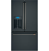 CAFE  Caf? 22.1 Cu. Ft. Smart Counter-depth French-door Refrigerator With Hot Water Dispenser - Matte Black (CYE22TP3MD1)