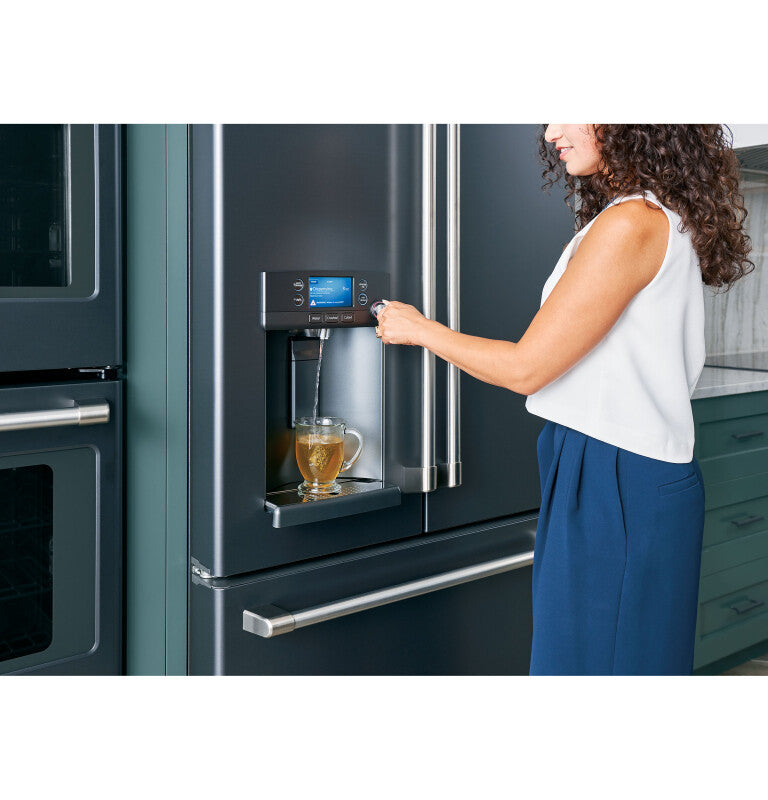 Cafe  Caf? 22.1 Cu. Ft. Smart Counter-depth French-door Refrigerator With Hot Water Dispenser - Matte White (CYE22TP4MW2)