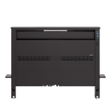BEST RANGE HOODS  36-inch Downdraft Range Hood, Blower Sold Separately, Black Stainless Steel (d49m Series) - Black Stainless Steel (D49M36BLS)