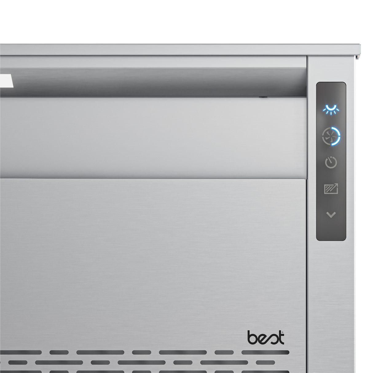 BEST RANGE HOODS  48-inch Downdraft Range Hood, Blower Sold Separately, Stainless Steel (d49m Series) - Stainless Steel (D49M48SB)