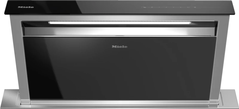 Miele 36?inch downdraft ventilation hood optional external or internal blower for maximum versatility. - Stainless steel (DA6891)