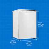 DANBY  2.6 Cu. Ft. Compact Fridge - White (DAR026A1WDD)