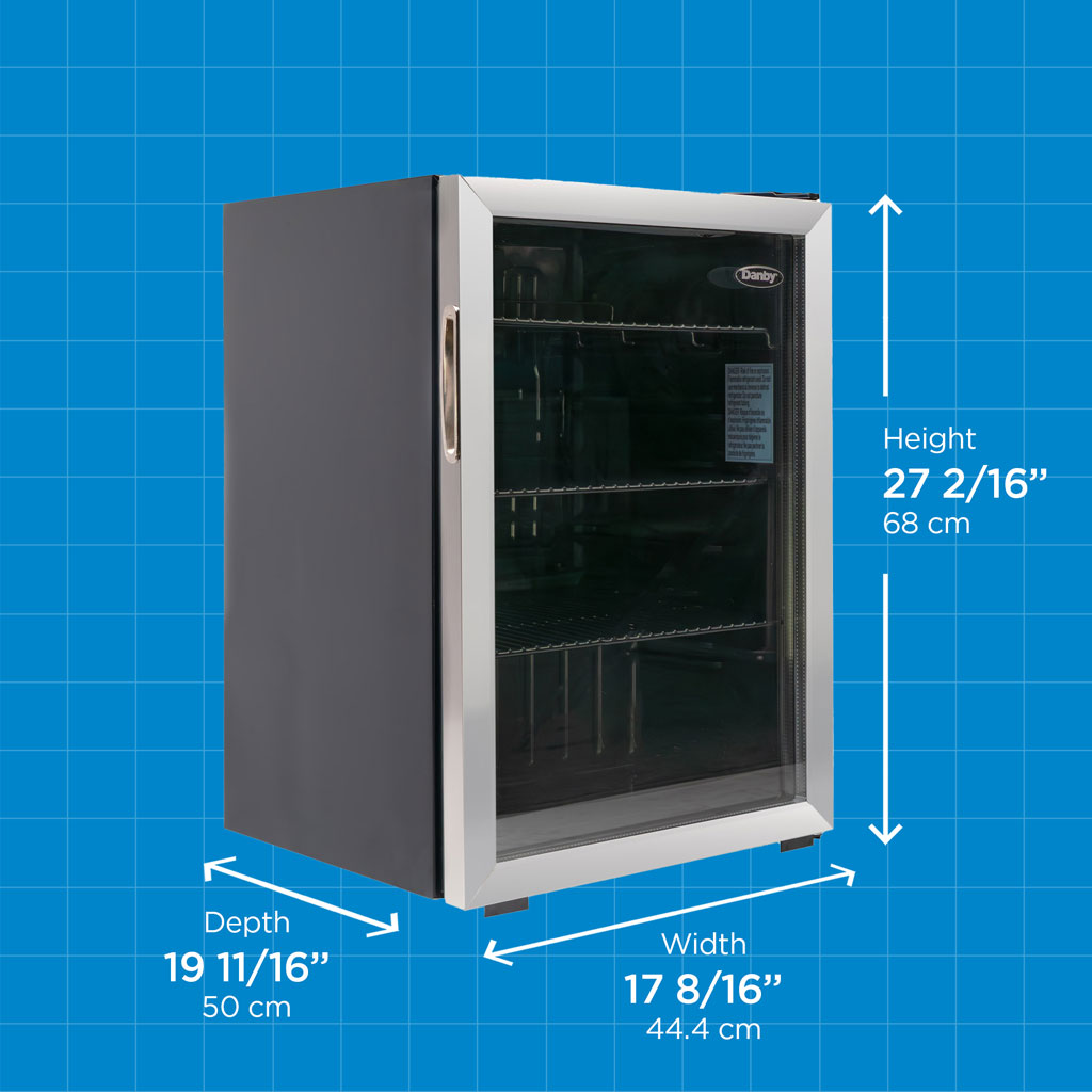 DANBY  2.6 Cu. Ft. Free-standing Beverage Center - Other (DBC026A1BSSDB)