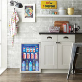 DANBY Danby 2.6 cu. ft. Free-Standing Beverage Center in Stainless Steel -  (DBC026A1BSSDB)