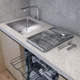 ASKO 24" Dishwasher with 42 dB(A) Noise Level - Stainless Steel (DBI663PHS)