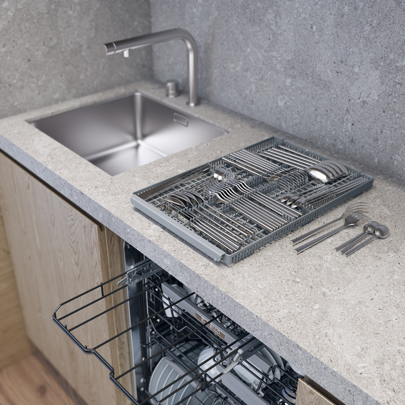 ASKO 24" Dishwasher with 42 dB(A) Noise Level - Stainless Steel (DBI663THS)