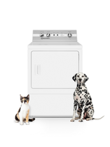 Speed Queen  DC5 Sanitizing Gas Dryer with Pet Plus™ - White (DC5004WG)