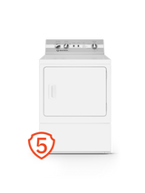 Speed Queen  DC5 Sanitizing Gas Dryer with Pet Plus™ - White (DC5004WG)
