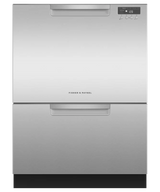 Fisher Paykel  Double DishDrawer Dishwasher, Tall, Sanitize - Stainless Steel (DD24DCHTX9N)