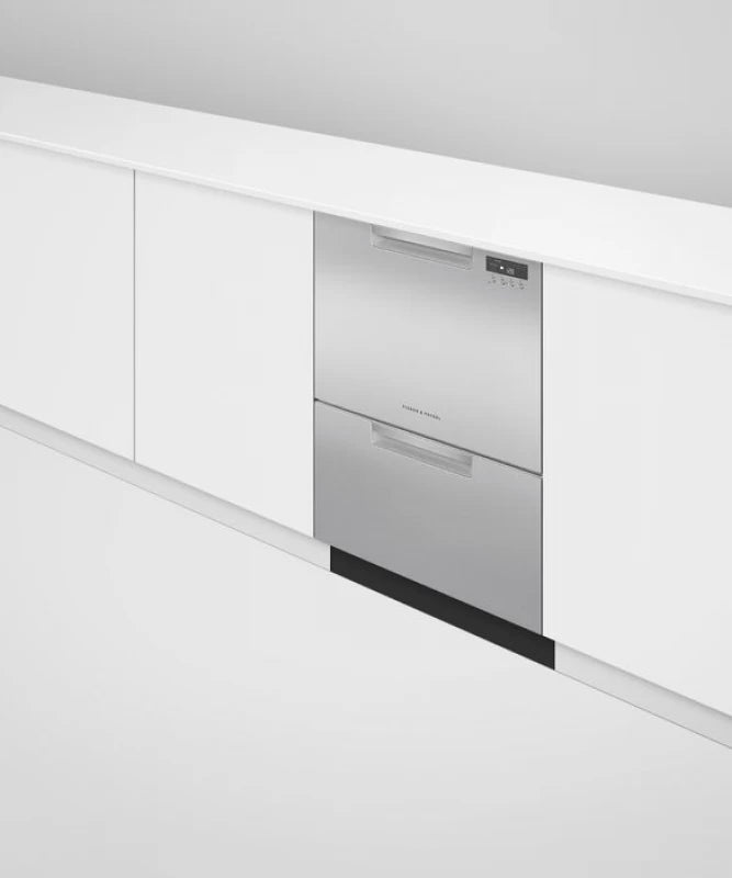 Fisher Paykel  Double DishDrawer Dishwasher, Tall, Sanitize - Stainless Steel (DD24DCHTX9N)