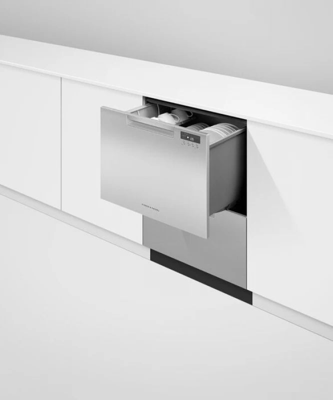 Fisher Paykel  Double DishDrawer Dishwasher, Tall, Sanitize - Stainless Steel (DD24DCHTX9N)