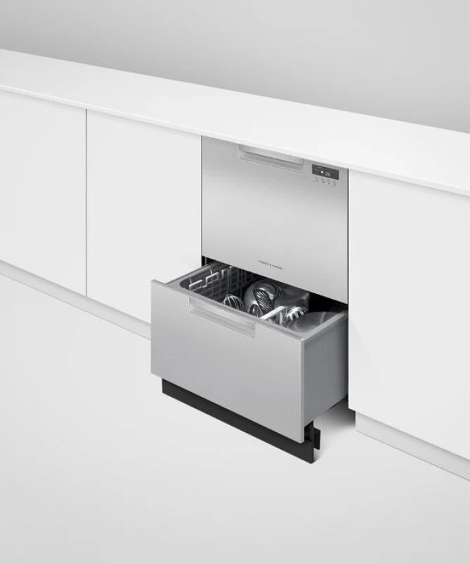 Fisher Paykel  Double DishDrawer Dishwasher, Tall, Sanitize - Stainless Steel (DD24DCHTX9N)