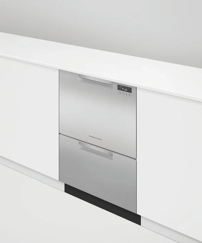 Fisher Paykel  Double DishDrawer Dishwasher, Tall, Sanitize - Stainless Steel (DD24DCTX9N)