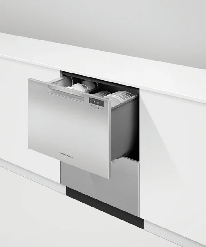 Fisher Paykel Double DishDrawer Dishwasher, Tall, Sanitize - Stainless Steel (DD24DCTX9N)
