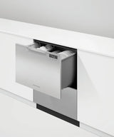 Fisher Paykel  Double DishDrawer Dishwasher, Tall, Sanitize - Stainless Steel (DD24DCTX9N)