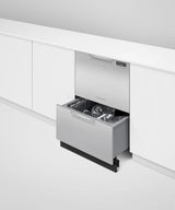 Fisher Paykel  Double DishDrawer Dishwasher, Tall, Sanitize - Stainless Steel (DD24DCTX9N)