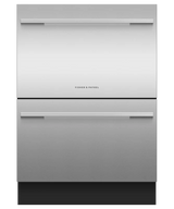 Fisher Paykel Integrated Double DishDrawer Dishwasher, Sanitize - Panel Ready (DD24DI9N)
