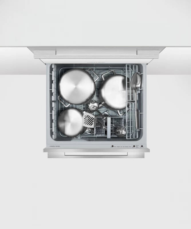 Fisher Paykel Integrated Double DishDrawer Dishwasher, Sanitize - Panel Ready (DD24DI9N)