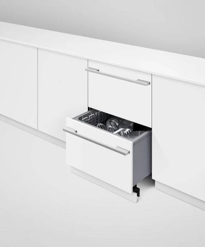 Fisher Paykel Integrated Double DishDrawer Dishwasher, Sanitize - Panel Ready (DD24DI9N)