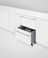 Fisher Paykel Integrated Double DishDrawer Dishwasher, Sanitize - Panel Ready (DD24DI9N)