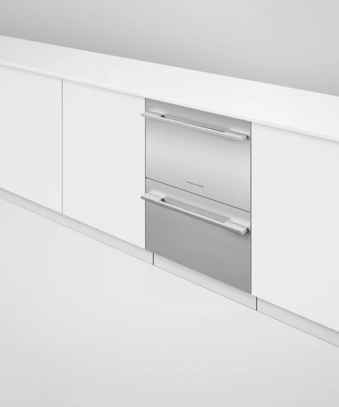 Fisher Paykel Integrated Double DishDrawer Dishwasher, Sanitize - Panel Ready (DD24DI9N)