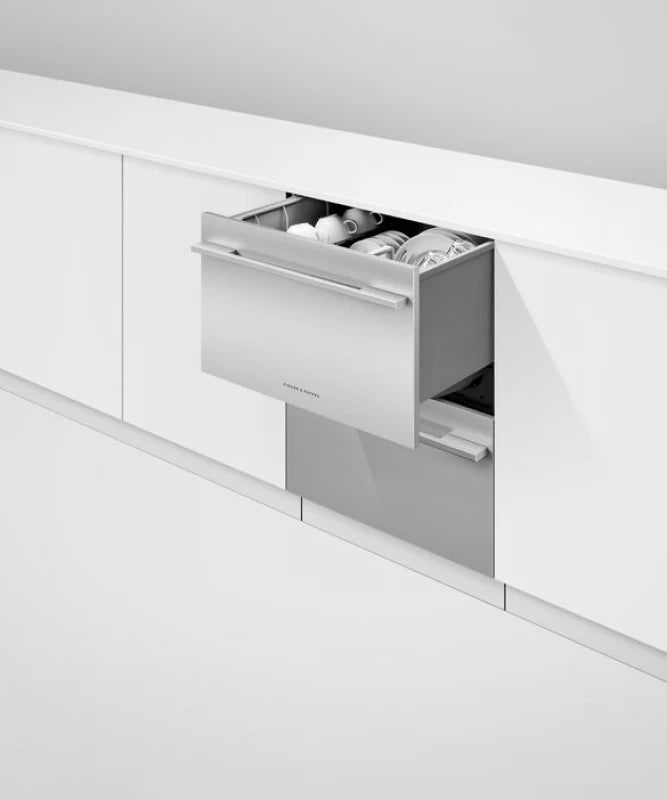 Fisher Paykel Integrated Double DishDrawer Dishwasher, Sanitize - Panel Ready (DD24DI9N)