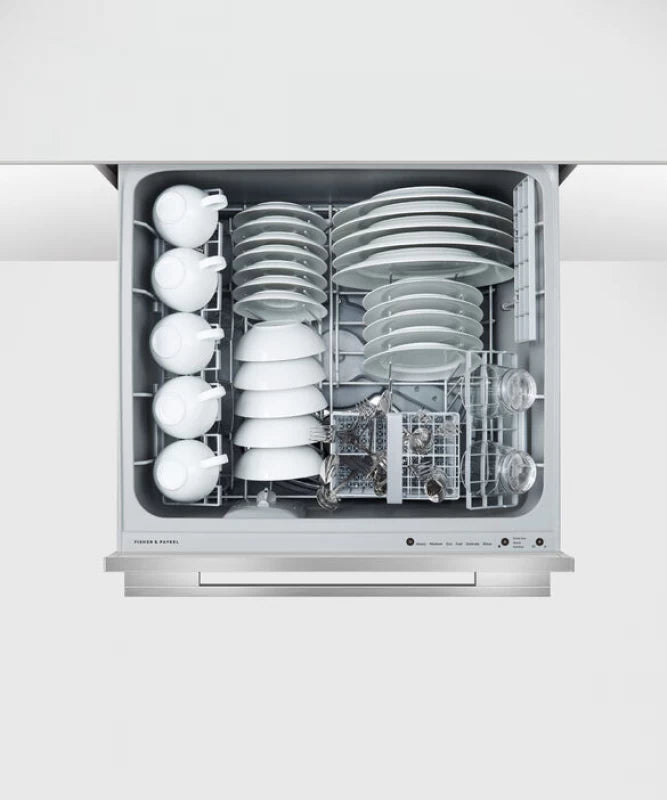 Fisher Paykel Integrated Double DishDrawer Dishwasher, Tall, Sanitize - Panel Ready (DD24DTI9N)