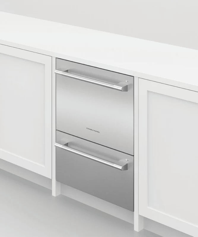 Fisher Paykel  Double DishDrawer Dishwasher, Tall, Sanitize - Stainless Steel (DD24DV2T9N)
