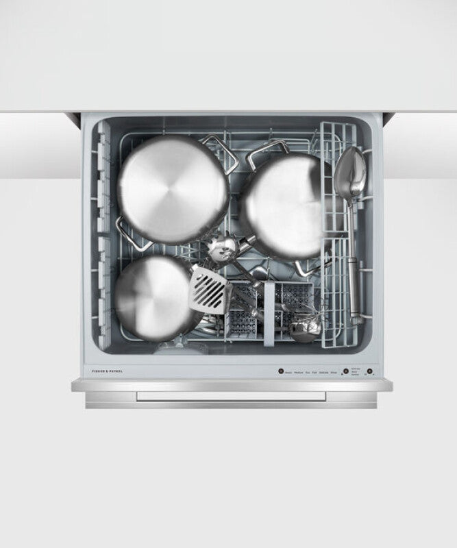 Fisher Paykel  Single DishDrawer Dishwasher, Tall, Sanitize - Stainless Steel (DD24SDFTX9N)