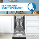 Danby  18″ Wide Built-in Dishwasher - Other (DDW1804EBSS)