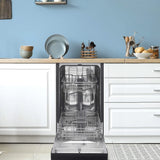 DANBY 18″ Wide Built-in Dishwasher - Stainless Steel (DDW1804EBSS)