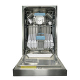 DANBY  18″ Wide Built-in Dishwasher - Stainless Steel (DDW18D1ESS)
