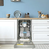 DANBY  18″ Wide Built-in Dishwasher - Stainless Steel (DDW18D1ESS)
