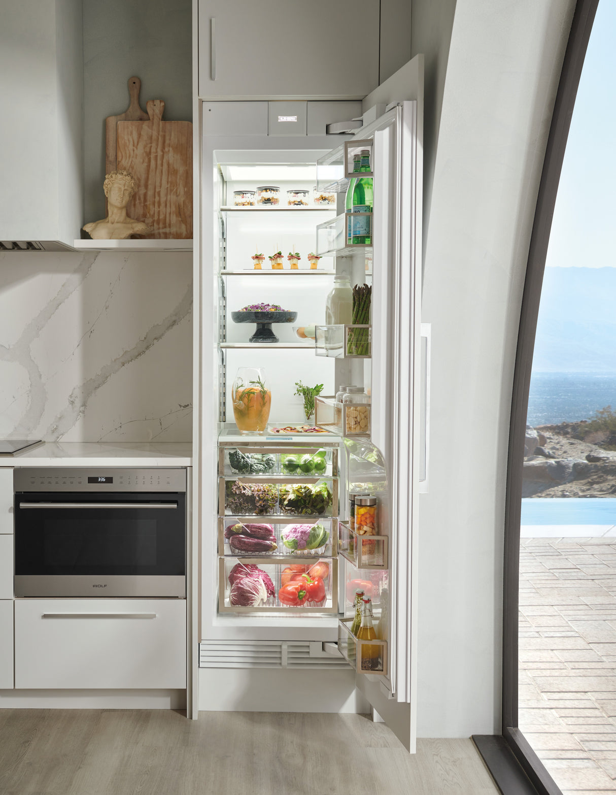 Sub-Zero  24" Designer Column Refrigerator - Panel Ready - Panel Ready (DEC2450RR)