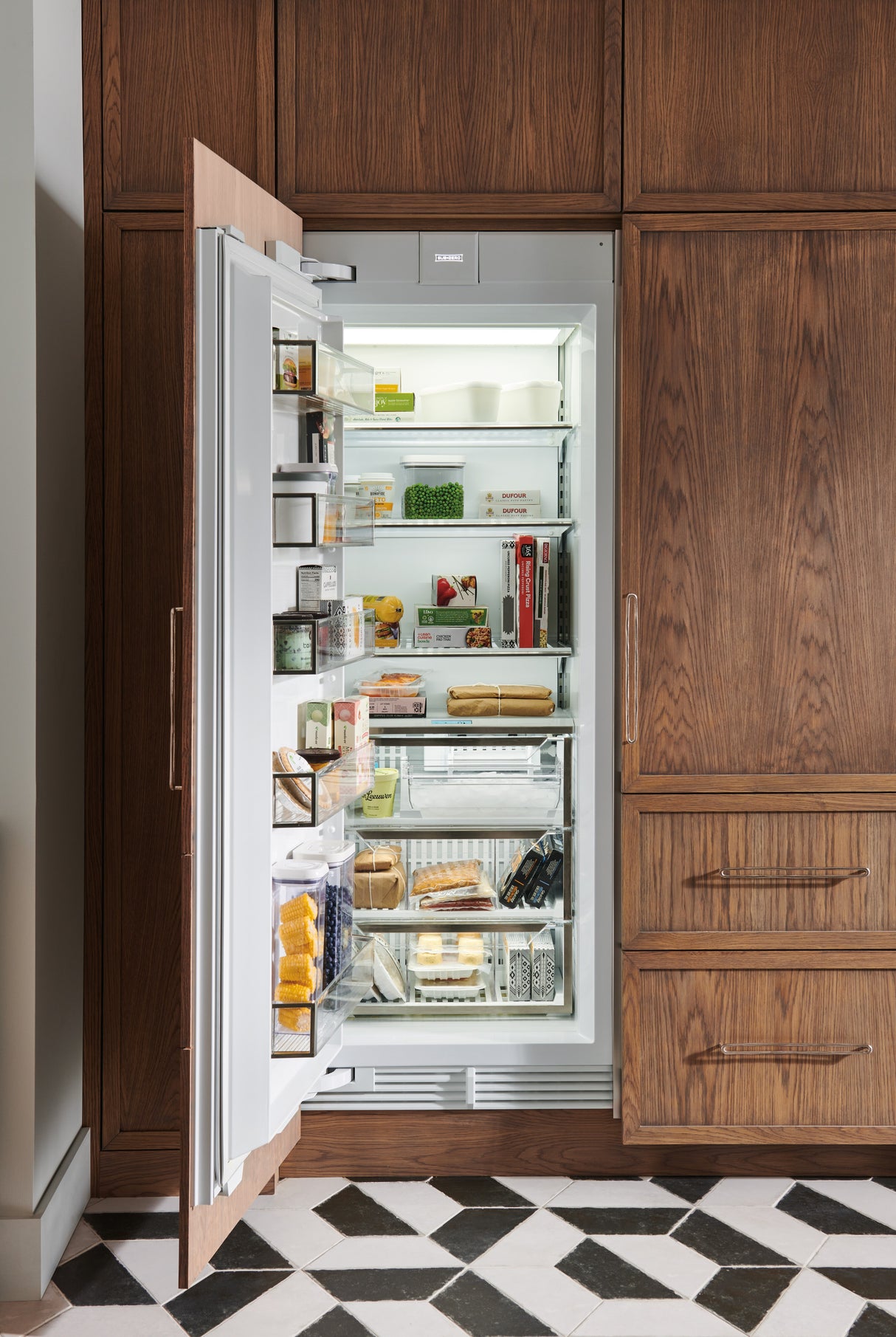 Sub-Zero 30" Designer Column Freezer with Ice Maker - Left Hinge - Custom/Panel Ready (DEC3050FIL)