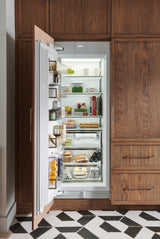 Sub-Zero 30" Designer Column Freezer with Ice Maker - Left Hinge - Custom/Panel Ready (DEC3050FIL)