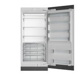 Sub-Zero 36" Designer Column Refrigerator with Internal Dispenser - Right Hinge - Custom/Panel Ready (DEC3650RIDR)