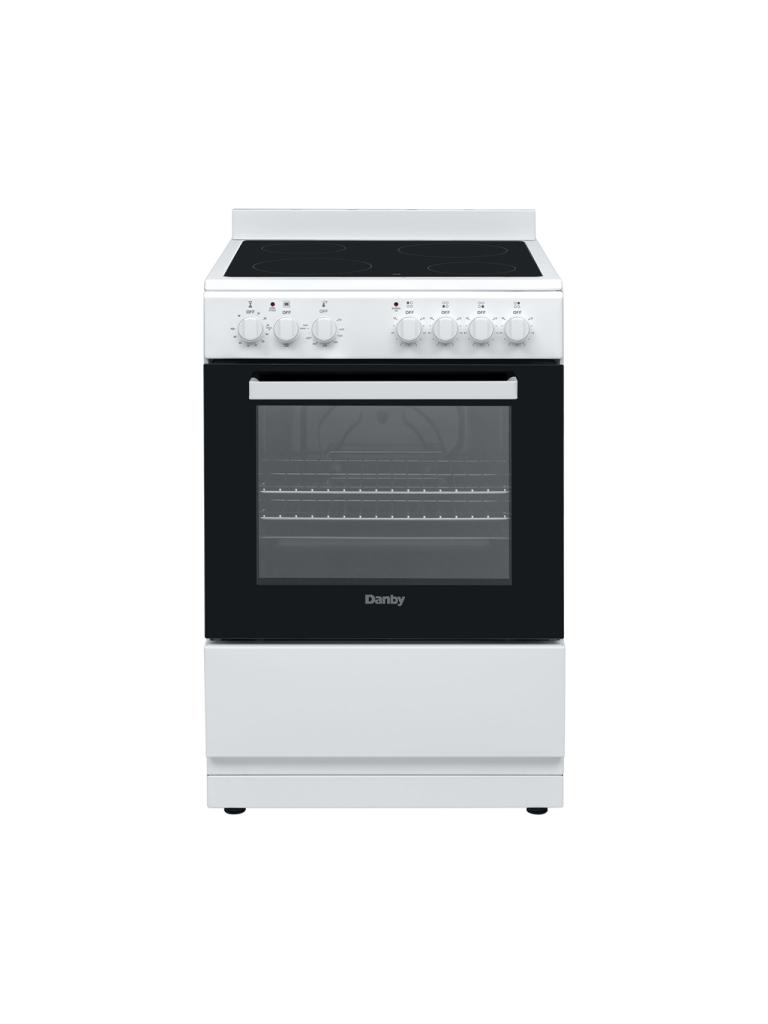 DANBY  24″ Wide Electric Range - White (DER24V1W)