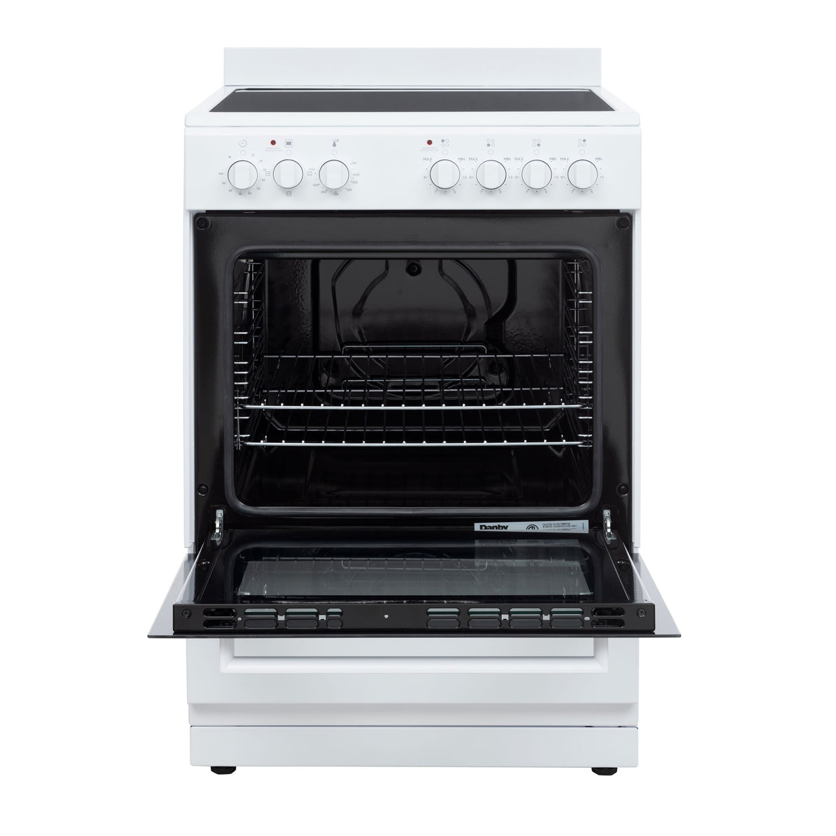 DANBY  24″ Wide Electric Range - White (DER24V1W)