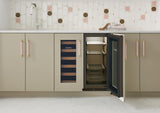 Sub-Zero 15" Designer Undercounter Beverage Center with Solid Door - Left Hinge - Panel Ready (DEU1550BL)