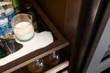 Sub-Zero 15" Designer Undercounter Beverage Center with Solid Door - Left Hinge - Panel Ready (DEU1550BL)