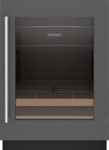 Sub-Zero 24" Designer Undercounter Beverage Center - Right Hinge - Custom/Panel Ready (DEU2450BGR)