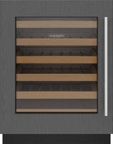 Sub-Zero 24" Designer Undercounter ADA Height Wine Storage - Left Hinge - Custom/Panel Ready (DEU2450WADAL)